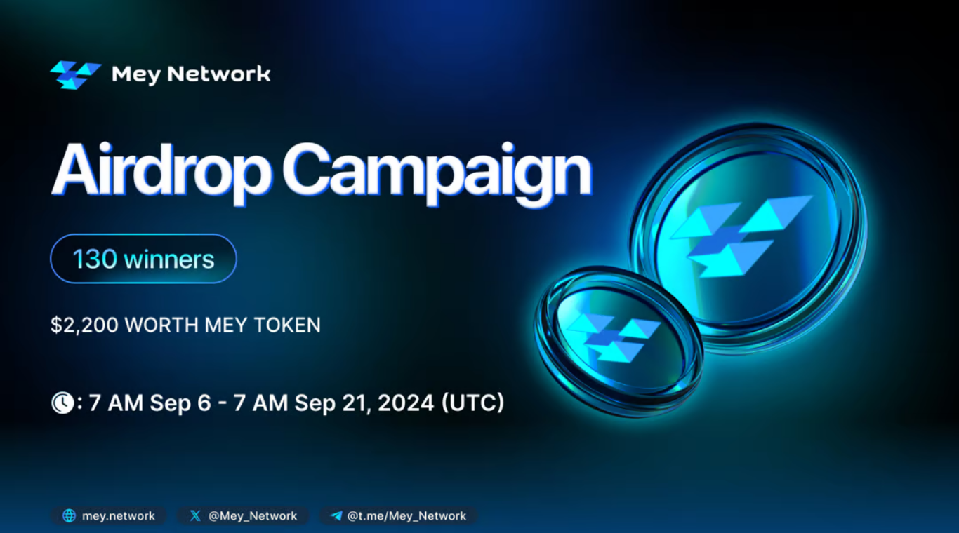 How to Participate in the Mey Network Airdrop: Step-by-step guide